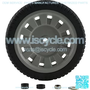 Universal 8-Inch Lawn Mower Wheel with Adapters