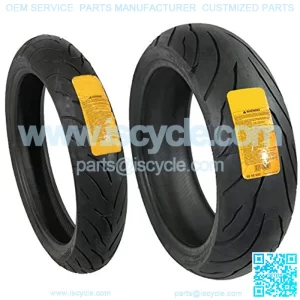 Tire Set 120/70zr17 Front & 180/55zr17 Rear 180 55 17 120 70 17 2 Tire Set