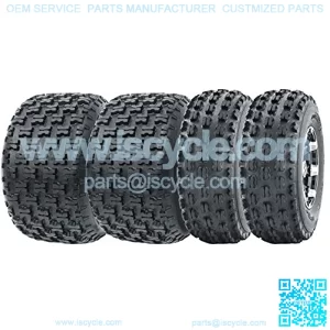 Set 4 WANDA Sport ATV Tires 21x7-10 & 20x10-9 Yamaha YFM350 YFZ450 Banshee 350