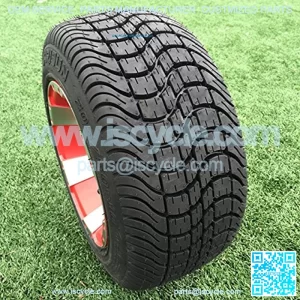205/50-10 DOT Low Profile Golf Cart Tires - Set of 4