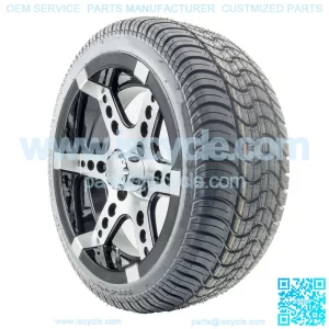 14" RX260 Machined Wheels and Tires Combo