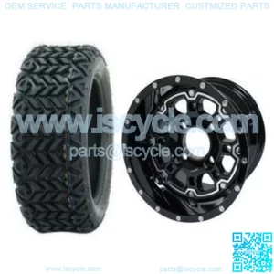 20x10-10" Tire/Wheel Combo (20" Tall Premounted)