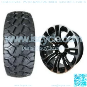 20x8.5-14" Tire/Wheel Combo (20" Tall Premounted)