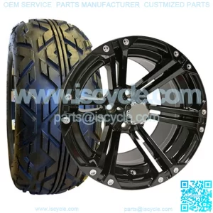 Golf VX 215/35 - 14" Tire & Wheel Combo (20" Tall)