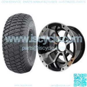 23x10.5-12" Turf Tire/Wheel Combo (23" Tall Premounted)