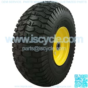 15x6.00-6 Front Tire Assembly Replacement for Riding Mowers - Turf Saver Tread
