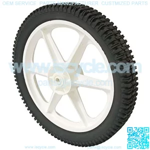 532189159 Lawn Mower Wheel, 14-in Genuine Original Equipment Manufacturer (OEM) Part