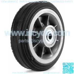 6X2.00 6-Inch General Purpose Wheel for Lawn Mower, 1/2-Inch Ball Bearing by 2-1/2-Inch Centered Hub