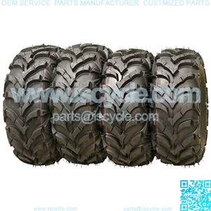 Set of 4 WANDA AT MASTER ATV/UTV Tires 23x8-11 Front & 24x9-11 Rear /6PR P341 - 10147/10153