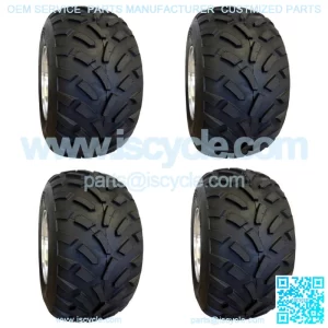 18x8-8" ALL TERRAIN GOLF CART TIRES - SET OF 4