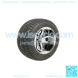 Set of 4 10" Golf Cart Wheels on 205/50-10 (18") Tires