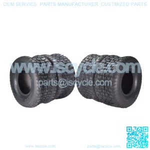 Golf Cart Tires 4 Set 18x9.5-8 18x9.50-8 18x9.5x8 4PLY 5mm Tread Depth