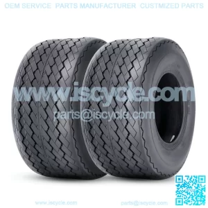 2 18X8.50-8 Golf Cart Tires 4PR Heavy Duty Tubeless Replacement Tyre Christmas
