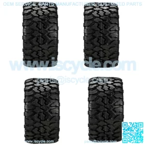 4 Golf Cart  20x10R-12 Sierra Rover Steel Belted Radial All Terrain Tires