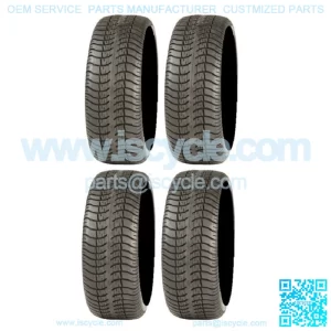Full set of ITP Ultra GT 205x50-10 (4ply) DOT Golf Cart Tires (4)