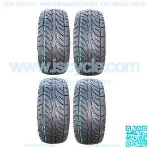 Full set of MotoSport EFX Street Fusion 23x9.5-12 (6ply) DOT Golf Cart Tires (4)