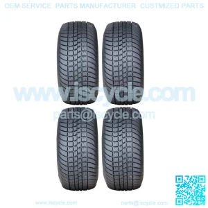 Full set of MotoSport EFX Lo-Pro 225x35-12 (4ply) DOT Golf Cart Tires (4)