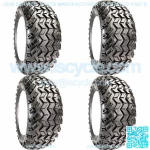 Set of 4 Golf Cart  A/T Tires 23x10.00-14 Sahara Classic 4 Ply All Terrain
