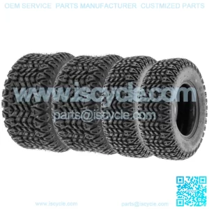 21x7-10 21x7x10 & 22x11-10 22x11x10 4PR ATV UTV Golf Cart Tires [Bundle]