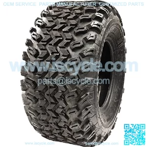 P334 Golf Cart Tire- 22 x 11-10 -All Terrain Golf Cart Tires, Four-Ply Rated Quad Tire, Utility Terrain Vehicle Tire with 15.5 Millimeters Tread Depth, General Purpose Golf Tire, 22 x 11-10