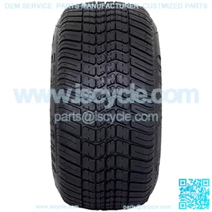 205/50-10 Low Profile Golf Cart Tire for Street or Golf Course Use