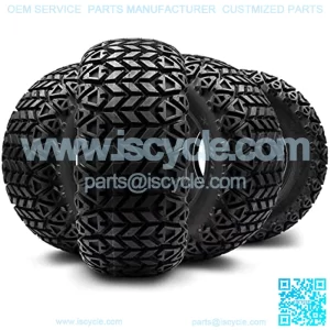 23 X 10.5-12 Dot All-Terrain Tire For Golf Carts & Atv'S (6 Ply Rating) -- 1, Set Of 2 Or 4 (23 X 10.5-12, Set Of 4 Tires)