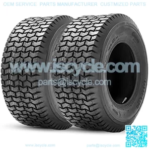 2PCS 16x6.50-8 Lawn & Garden Mower Tires Turf Friendly, 16x6.5-8 Great Traction for Garden Tractors, Walk-behind Mowers, Turf Maintenance Vehicles, Golf Carts, Snowblowers, Utility Vehicles