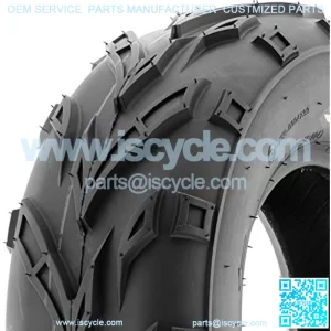 A004 ATV Golf Carts Off-Road Tire 16x7-8, 6 PR, Track & Trail, Tubeless