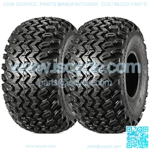 22X11.00-8 Golf Cart All Trail UTV ATV Turf Tire 4-Ply,Set of 2