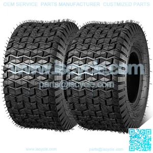18x9.50-8 Lawn Mower Tires, 18x9.50-8nhs Tires, 18x9.50 8 Turf Tires 18-9.50-8 Rear Mower Tires, 4 Ply Tubeless Tire, 1040lbs Capacity, Set of 2