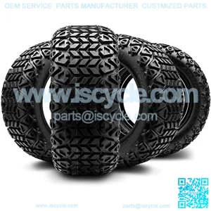 23 x 10-14 DOT All-Terrain Tire for Golf Carts & ATV's (4 Ply Rating) -- 1, set of 2 or 4 (23 x 10-14, Set of 4 Tires)