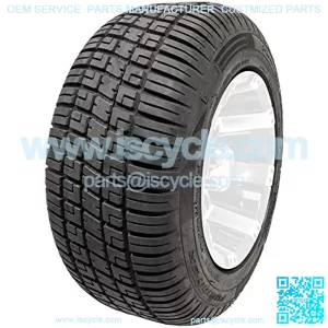 Fusion 18 S/R Steel Belted Radial Golf Cart Street Tire Designed for Optimal Street Use (205/50-10)