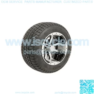 Set of 4 10" Storm Trooper Golf Cart Wheels on 205/50-10 (18") Tires