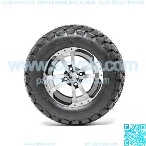Set of 4 12" Storm Trooper Lifted Golf Cart Wheels on 22" All Terrain Tires