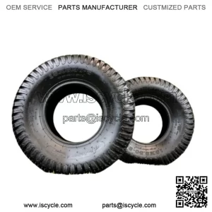 Set of Two 18x8.50-8 4 Ply Turf Tires for Lawn & Garden Mowers 18x8.5-8