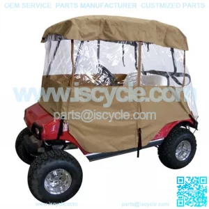 Driveable 2-passenger Golf Cart Enclosure