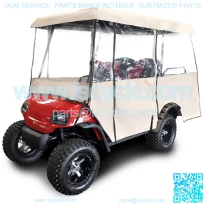 88" Top Cart Enclosure (Four Passenger Carts w/ Rear Seat)