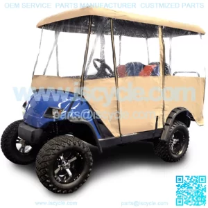 80" Top Cart Enclosure (Fits all Four Passenger Carts)