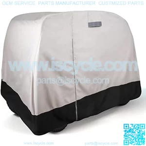 600Diner Heavy Duty Polyester Golf Cart Cover (95L x 49W x 62H inches (2 Passenger), Light Gray),Rosefray Waterproof Golf Cart Cover Universal Fits for Most 4 Passenger/2Passenger EZGO, Club Car, Yamaha Golf Cart-Black/Light Tan,Golf Cart Steering Wheel Scorecard Holder with Pencil Holder & Clip Fit for Club Car DS & Precedent EZGO TXT & RXV Yamaha Golf Carts,DESERT FOX GOLF Phone Caddy,MODZ Flip4 Club Car DS Golf Cart Rear Seat Kit ?C White