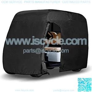 GoGolf Cart Cover - 4 Passenger 600D Waterproof Sunproof Club Car Golf Cart Accessories Roof 80" L,for EZ GO,Club Car and Yamaha,Dustproof and Durable
