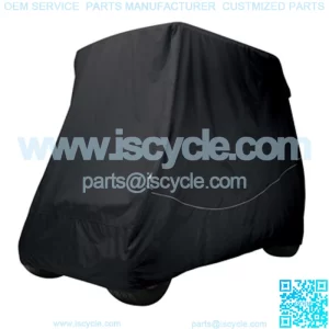 Premium Black Golf Cart Storage Cover