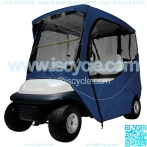 Classic Accessories 2 Passenger Golf Cart Navy Travel Enclosure For Short Top 68