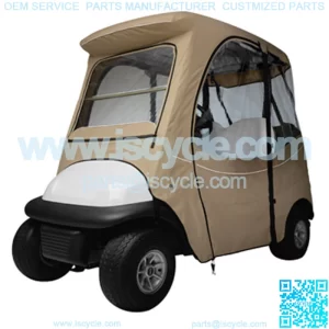 Classic Accessories Club Car Precedent 2 Passenger Khaki Golf Cart Enclosure