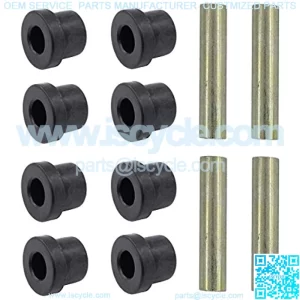 Set of 2 Leaf Spring Bushing Kit Front Rear for Club Car DS 1976-Up and Electric Golf carts