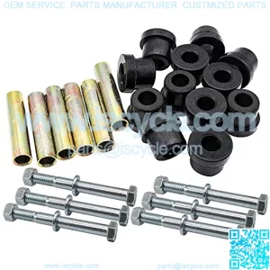 Front or Rear Leaf Spring& Front Upper A Arm Suspension for Club Car DS Golf Cart,Bushing and Sleeve & Screw Kit