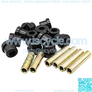 Front Upper A Arm Suspension for Club Car DS Gas Electric Golf Cart,Bushing and Sleeve Kit 1016346 1016349 1016350