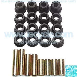 Bushing and Sleeve Kit for Club Car Ds, Golf Cart Front or Rear Leaf Spring and Front Upper A Arm Suspension, for 1992 and up DS Models