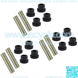 Front and Rear Leaf Bushing and Sleeve Kit Front Upper A Arm Suspension for Club Car DS Gas/Electric Golf Cart Set of 3