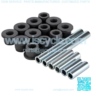 Golf Cart Front Lower Spring & Control A Arm Bushing Sleeve Kit for Club Car Precedent 2004-up Gas and Electric
