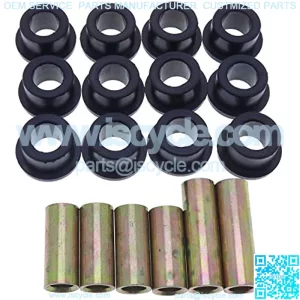 Front Lower Spring Front Upper A Arm Suspension for Club Car DS Gas Electric 1992-UP Bushing and Sleeve Kit Urethane Bushings 1016346 Bronze Sleeve 1016349 1016350